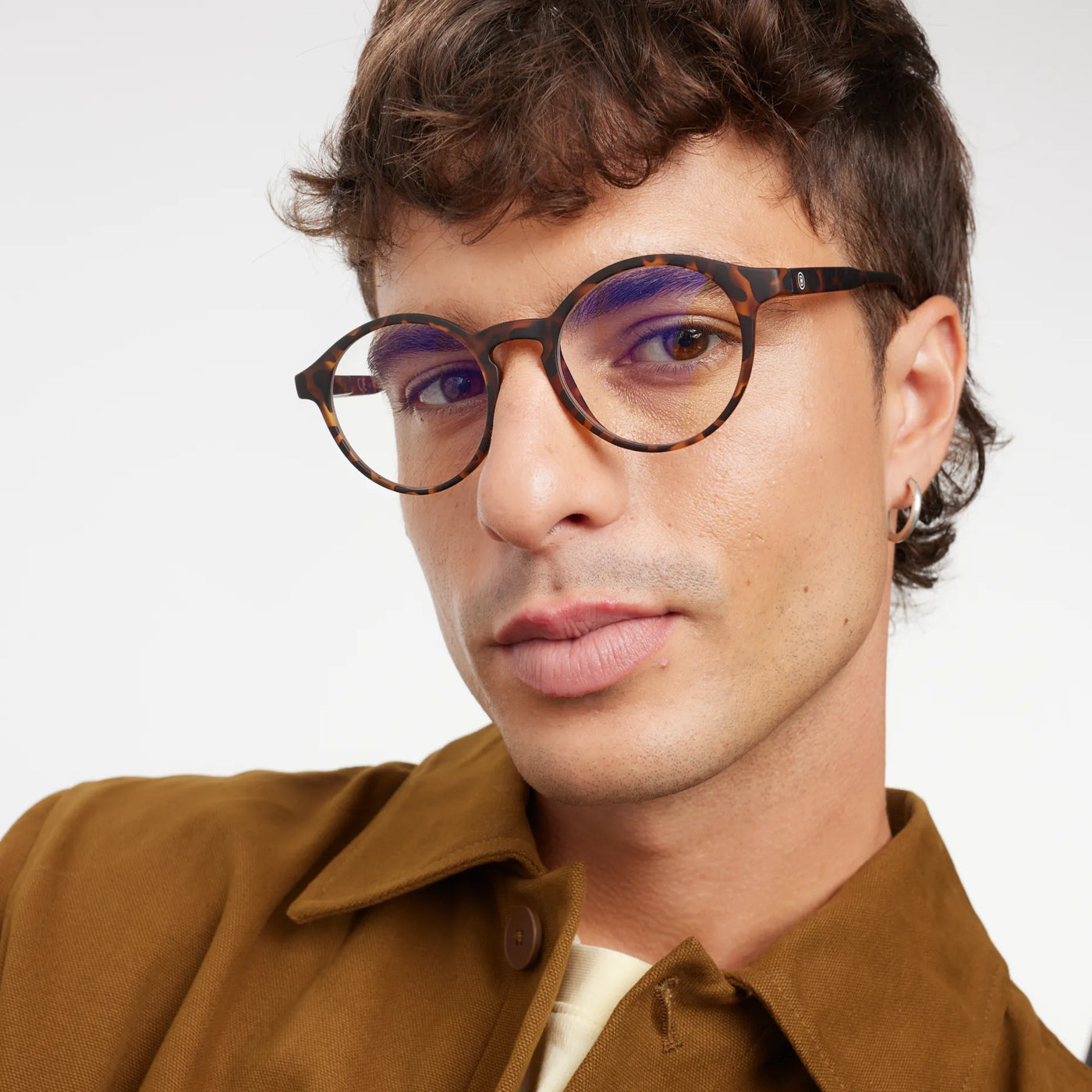 Le Marais Blue Light Glasses Light Tortoise