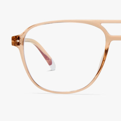 Brad Blue Light Glasses Glossy Rose