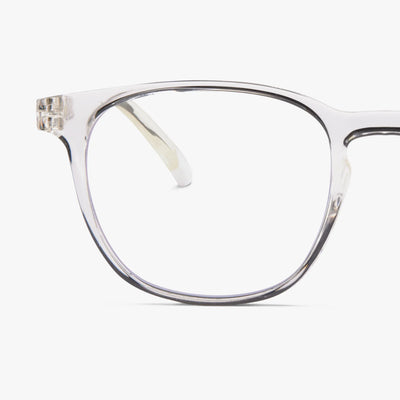 Dalston Blue Light Glasses Glossy Crystal