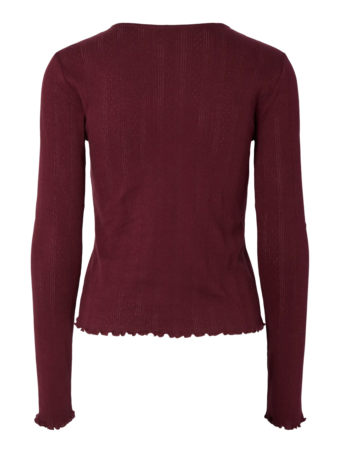 PcMarie LS Poin Cardigan Tawny Port
