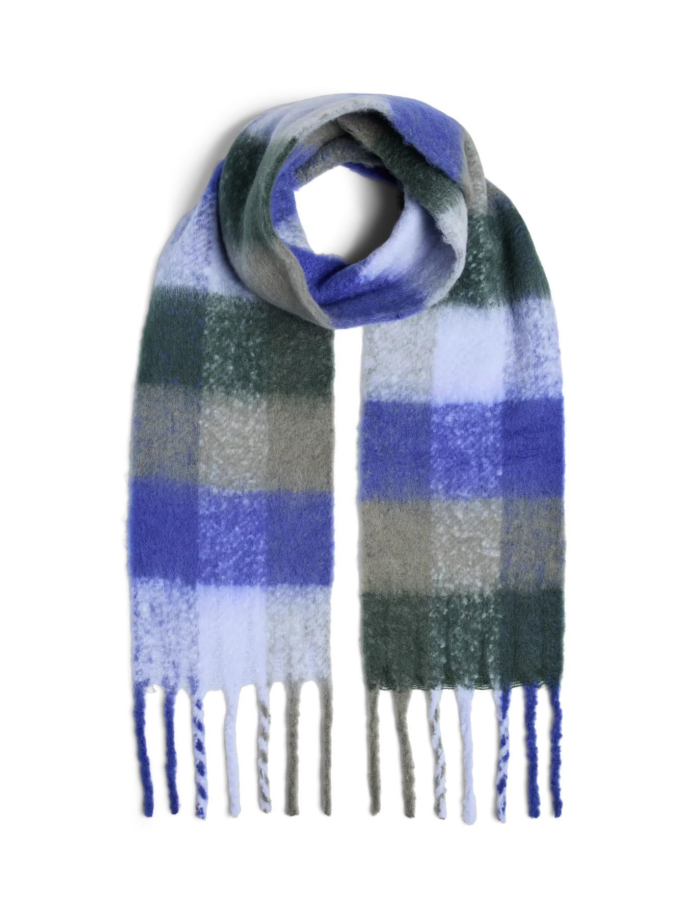 PcBea Narrow Long Scarf Darkest Spruce Square