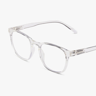Dalston Blue Light Glasses Glossy Crystal