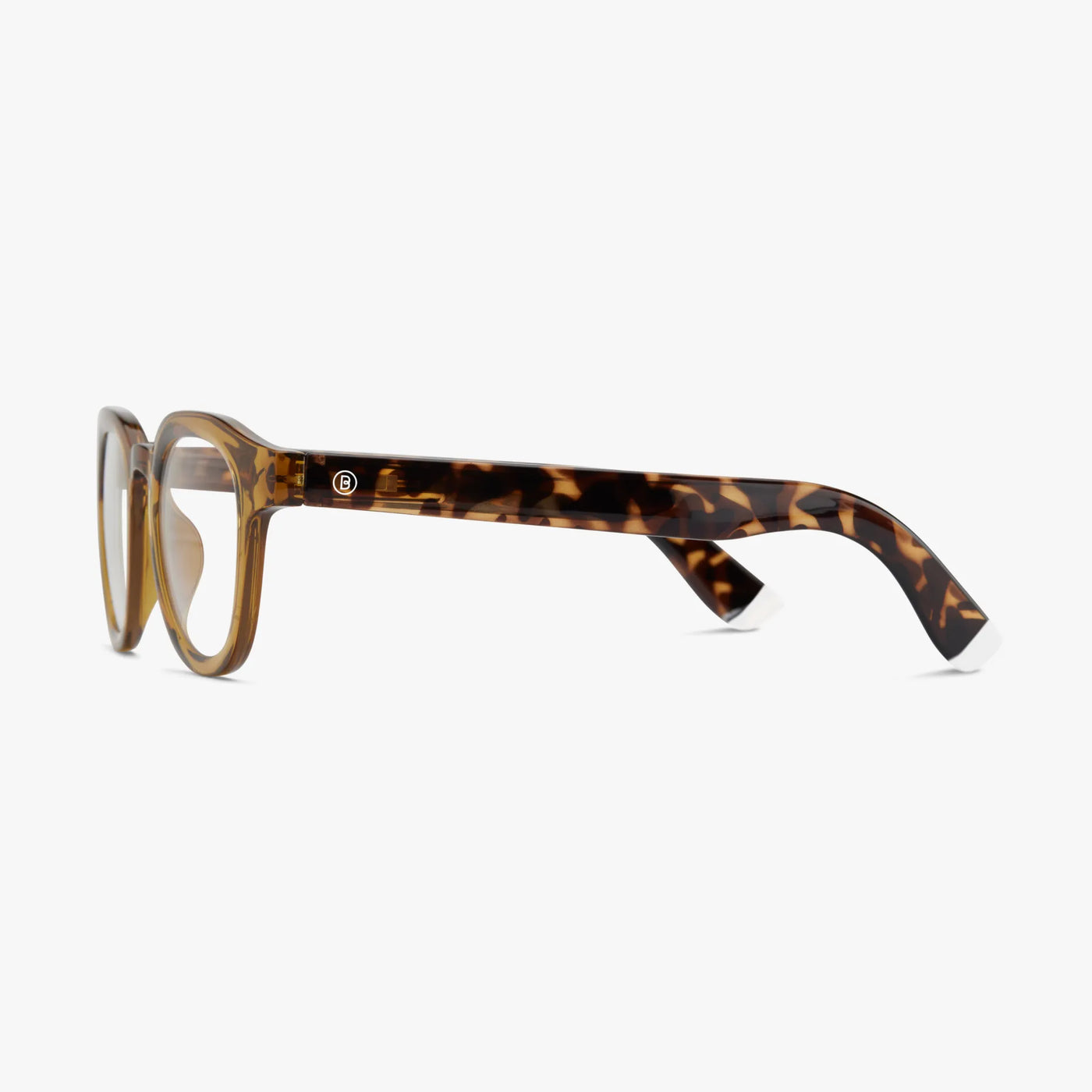 Andy Blue Light Glasses Ecru Olive Combi