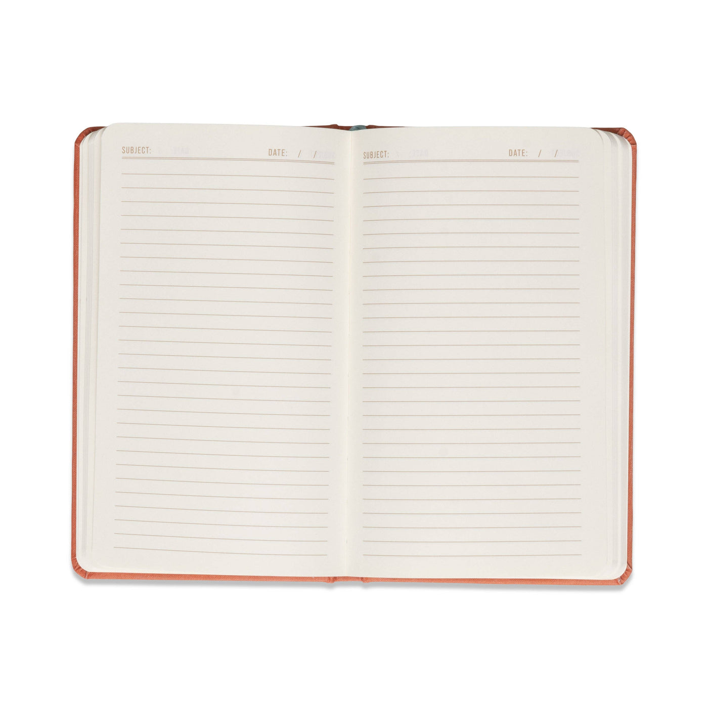Celestial Bookcloth Journal - Terracotta Sun