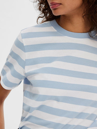 Selected Femme Boxy Stripe Tee