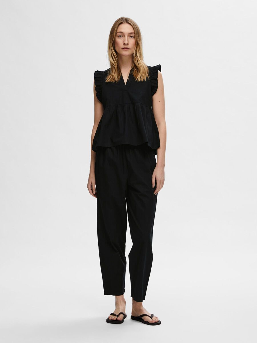 SlfBlair-Ida Top Black