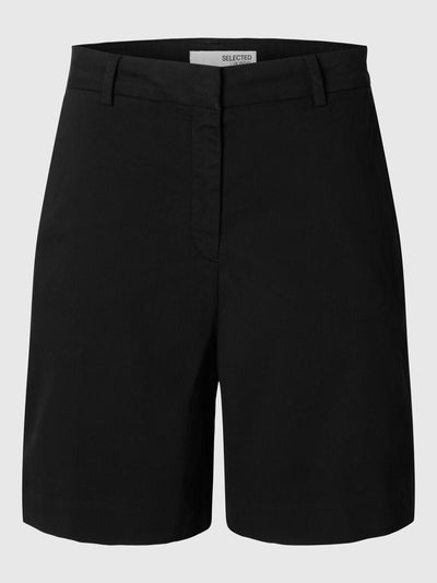 SlfVienna HW Wide Shorts Black