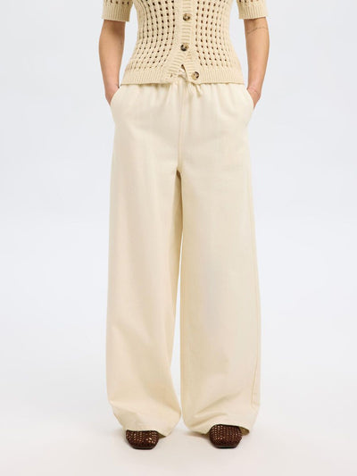 SlfTenni Denim Trousers Ecru