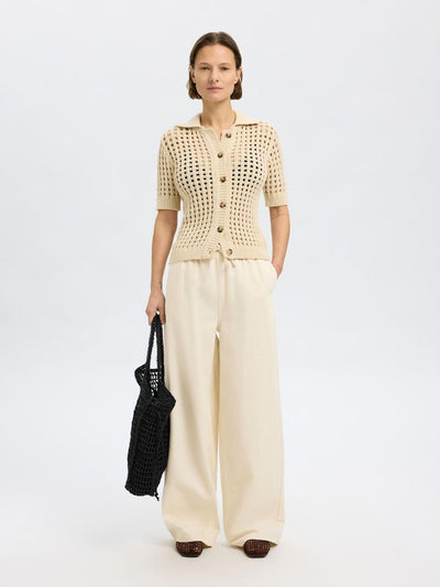 SlfTenni Denim Trousers Ecru