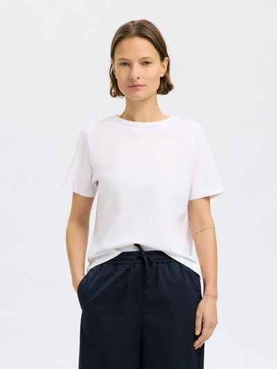 SlfAssia Tee Bright White