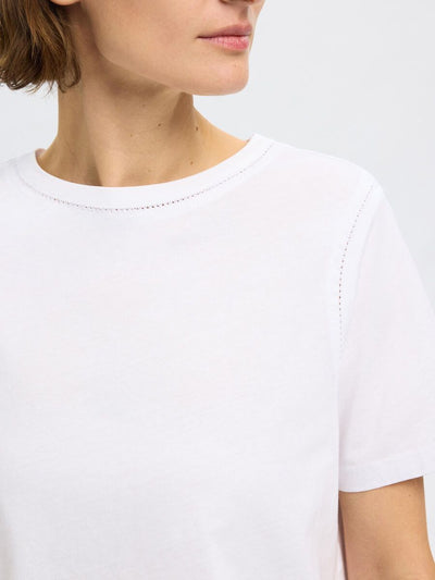 SlfAssia Tee Bright White