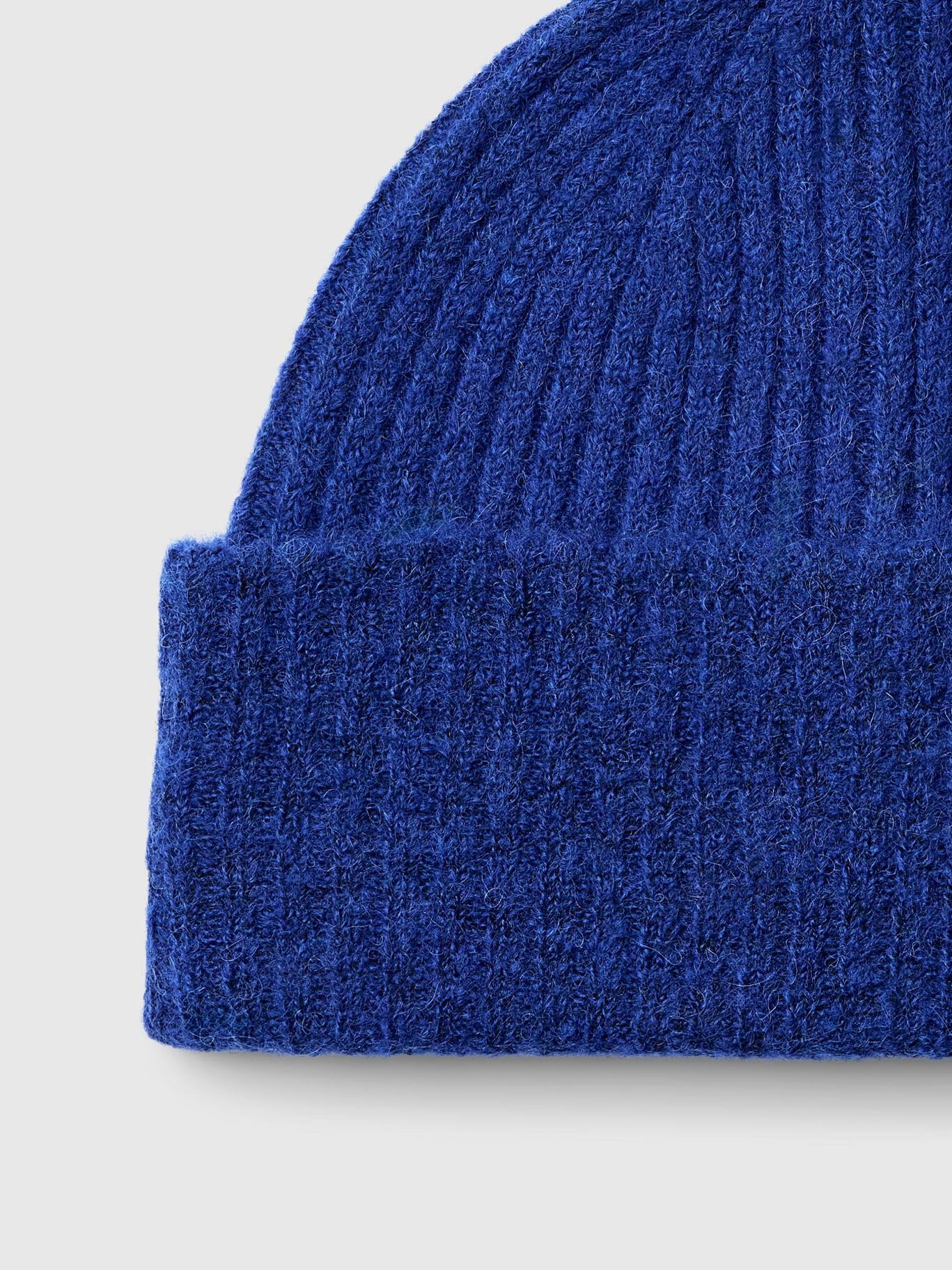 SlfLulu Wool Blend Beanie Blue