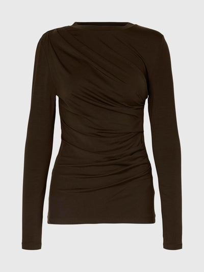 SlfIlina Top Brown