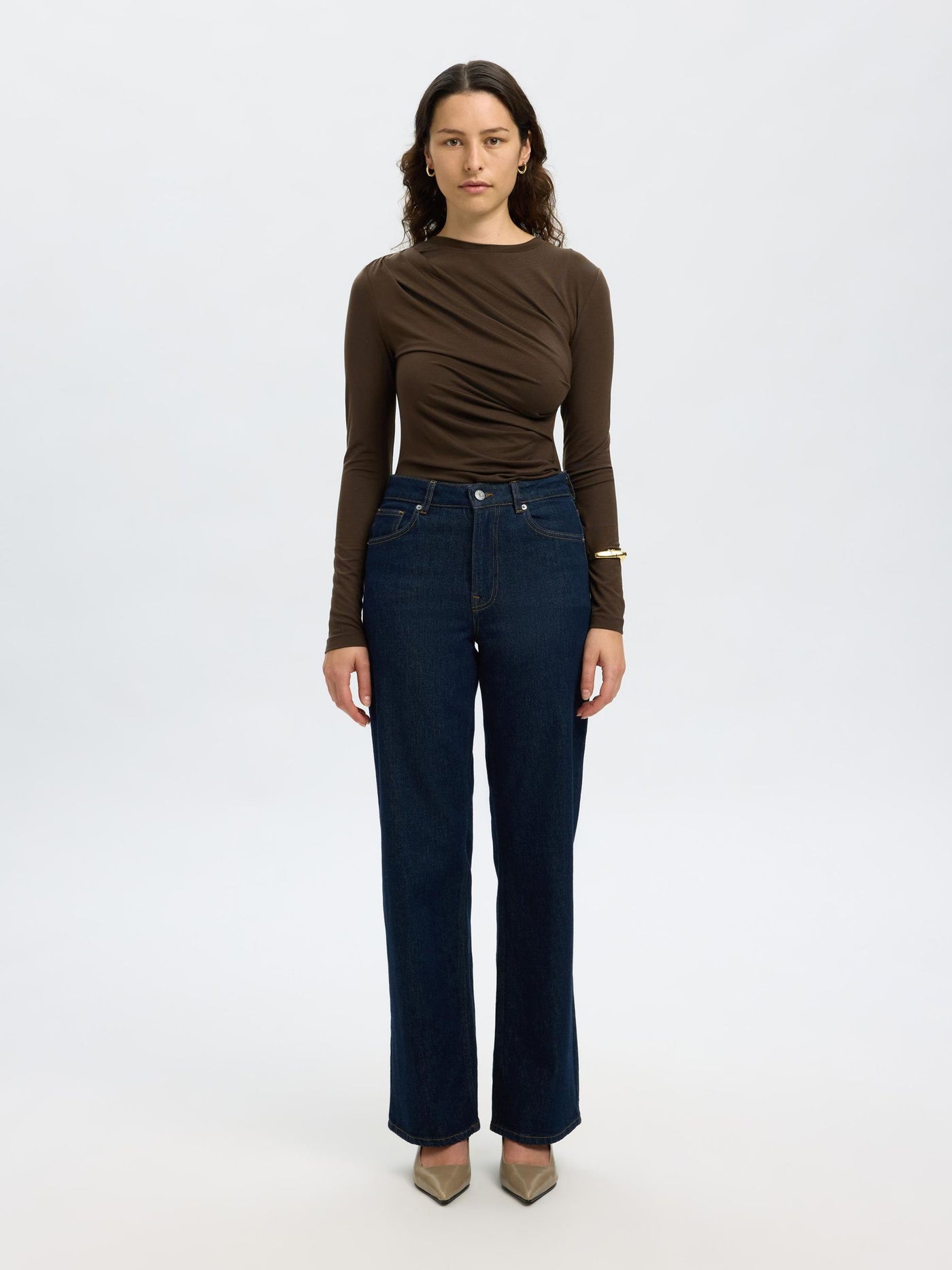 SlfIlina Top Brown