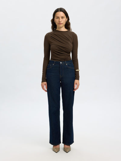SlfIlina Top Brown