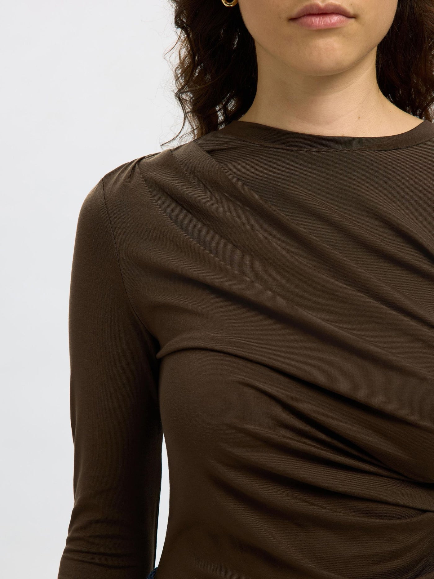 SlfIlina Top Brown