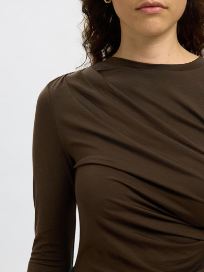 SlfIlina Top Brown