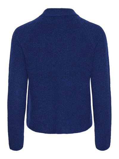 PcEllen O-Neck Knit Bellwether Blue