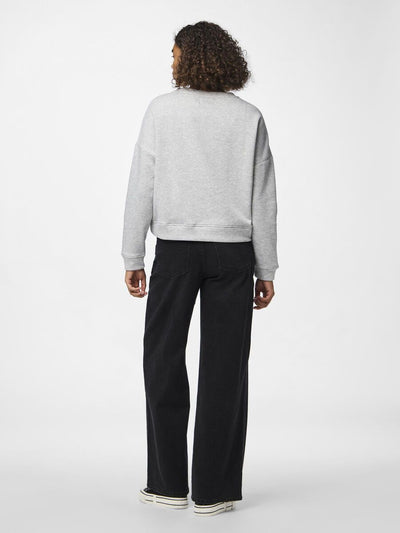 PcChilli Sweatshirt Light Grey