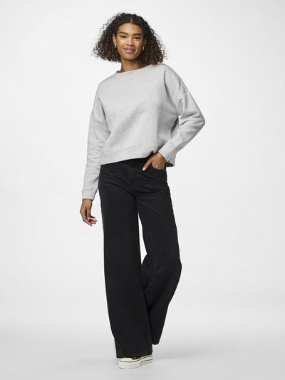 PcChilli Sweatshirt Light Grey