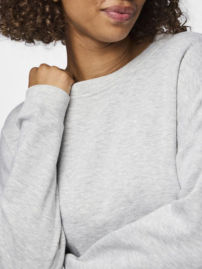 PcChilli Sweatshirt Light Grey