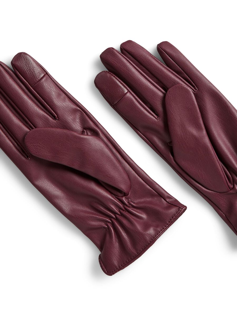 PcEllie Smart Gloves Tawny Port