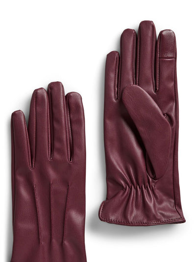 PcEllie Smart Gloves Tawny Port