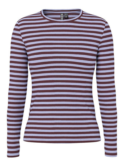 PcRuka LS Top Tawny Port/ Baby Lavender