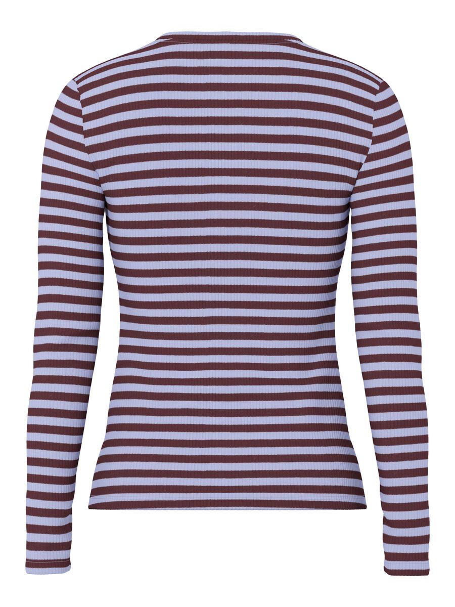 PcRuka LS Top Tawny Port/ Baby Lavender