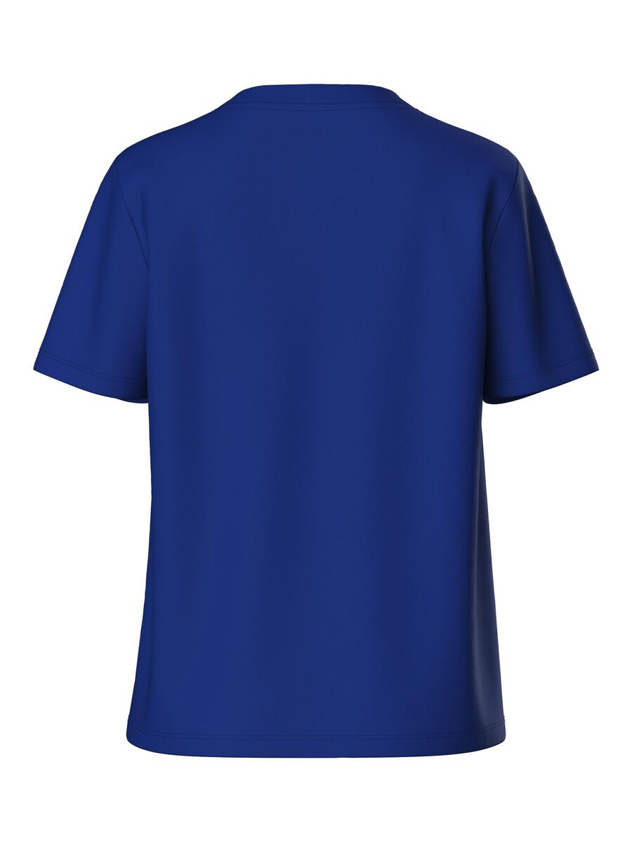PcRia SS Solid Tee Mazarine Blue
