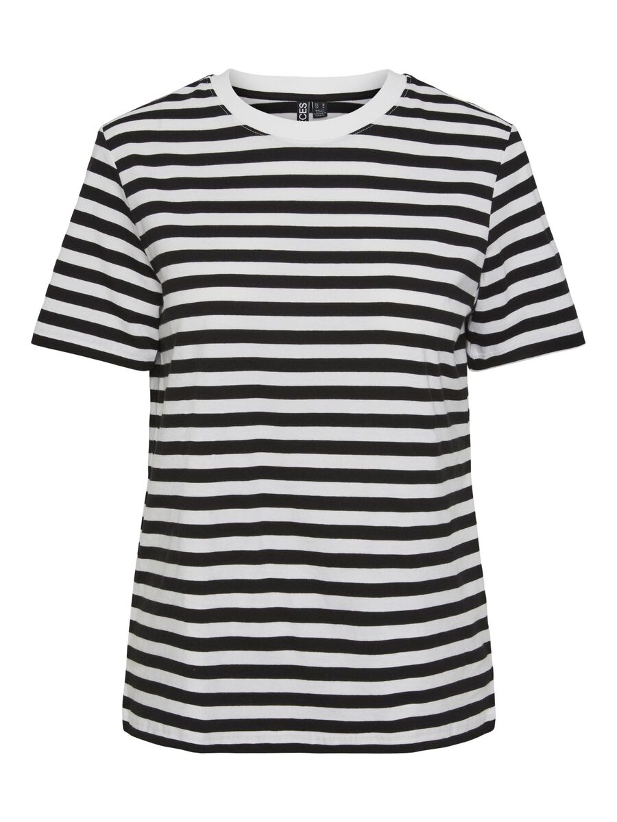 Black striped t-shirt