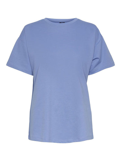 Pieces Skylar Oversized T-Shirt Blue