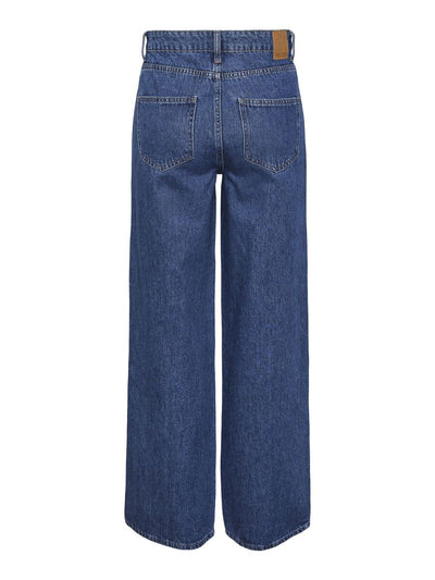 PcSky HW Wide Jeans Medium Blue