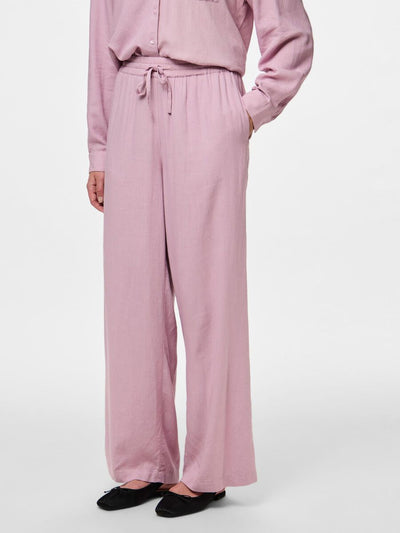 PcPia HW Trousers Dawn Pink