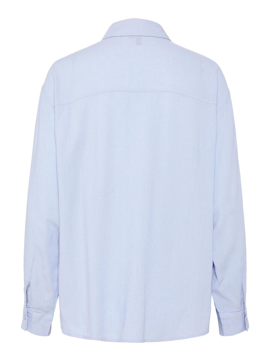PcPia Loose Shirt Cashmere Blue
