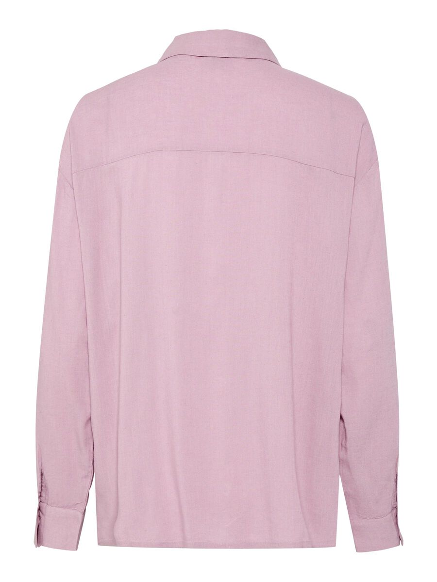 PcPia Loose Shirt Dawn Pink