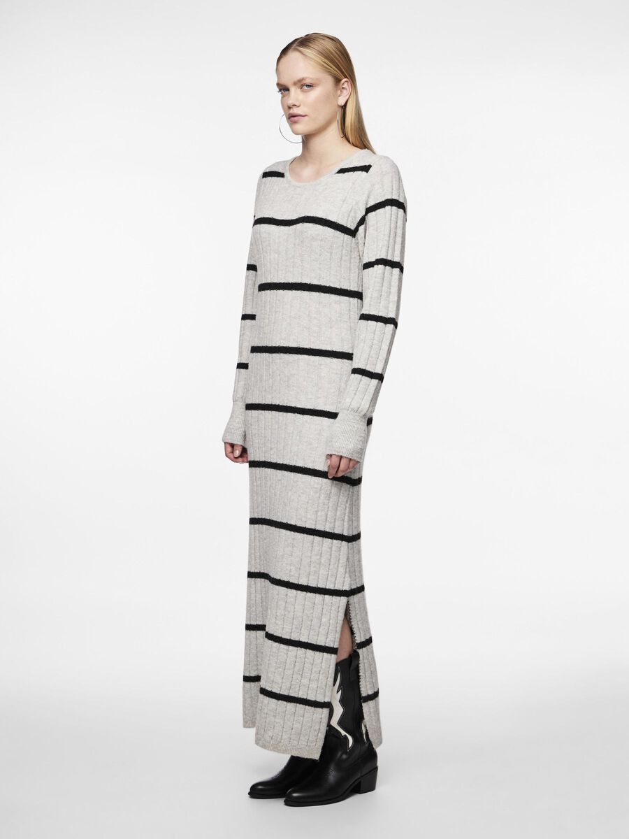 Striped knitted dress Pieces