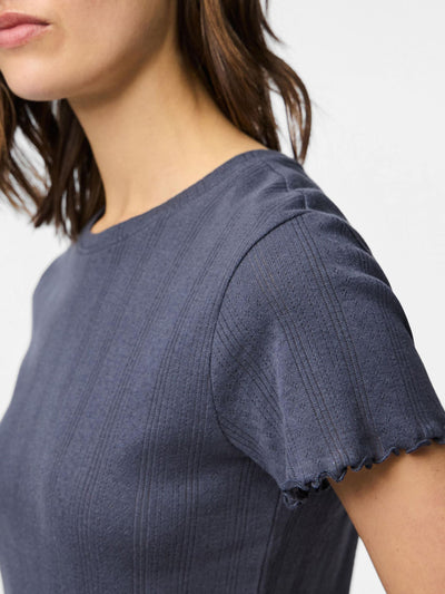 PcMarie SS Top Ombre Blue