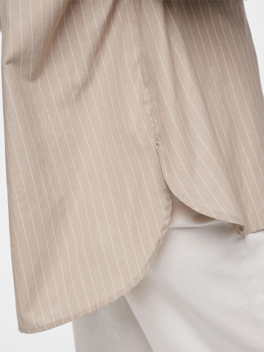 PcMelia Loose Shirt Crockery Stripes