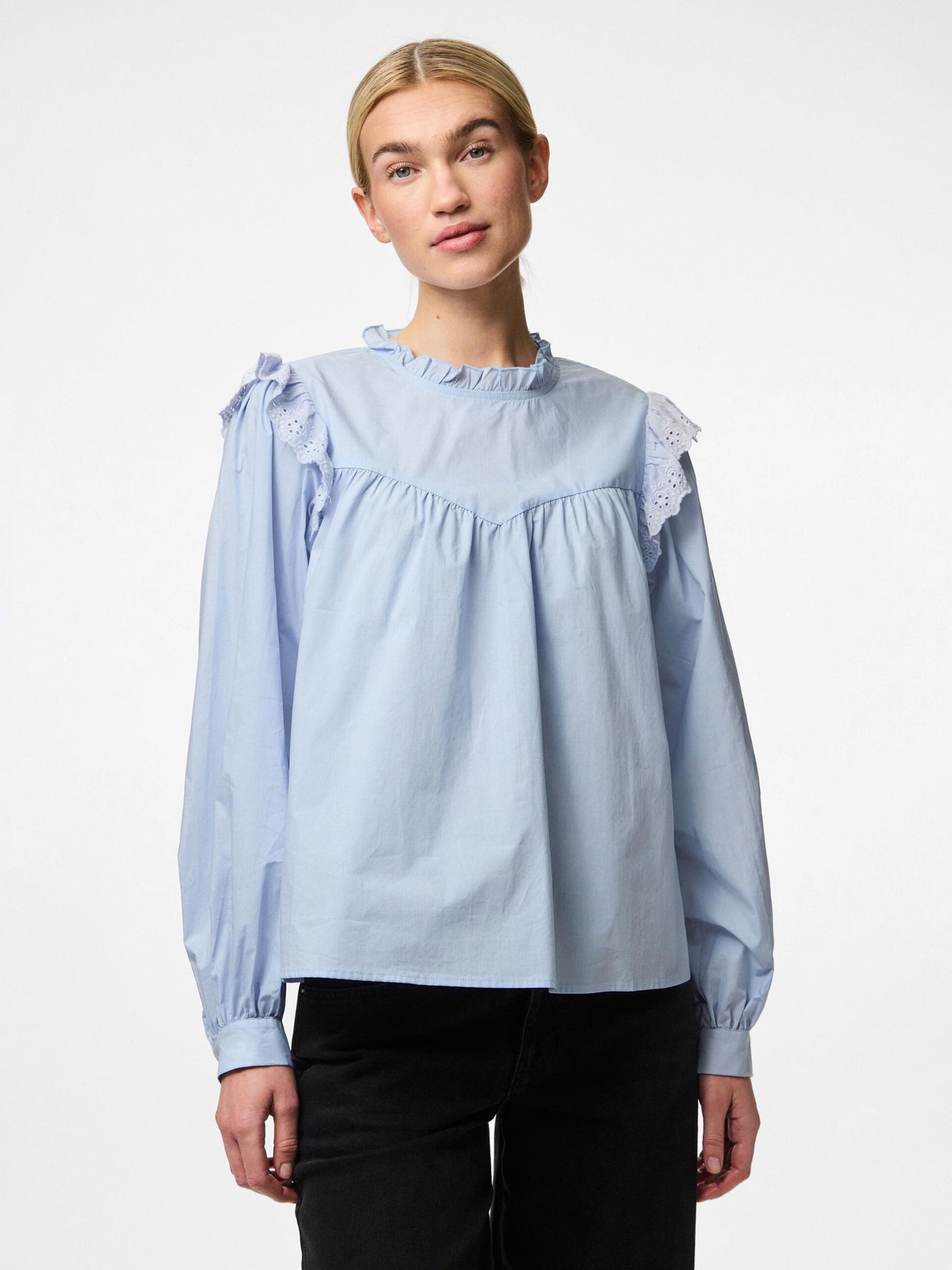 PcVela Shirt Cashmere Blue