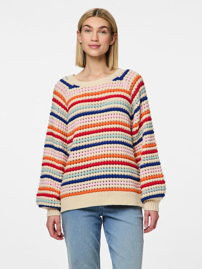 PcDosla Knit Multi Stripes