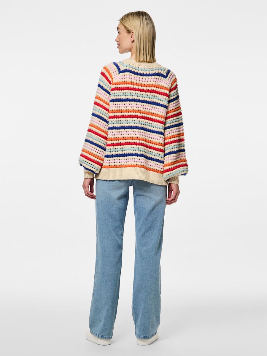 PcDosla Knit Multi Stripes