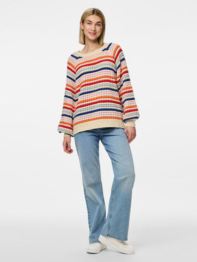 PcDosla Knit Multi Stripes