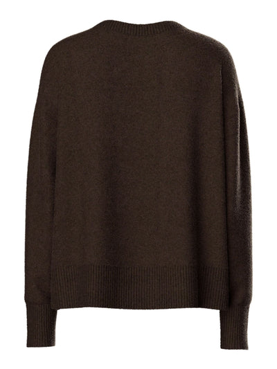 PcMalou Rollneck Knit Hot Fudge