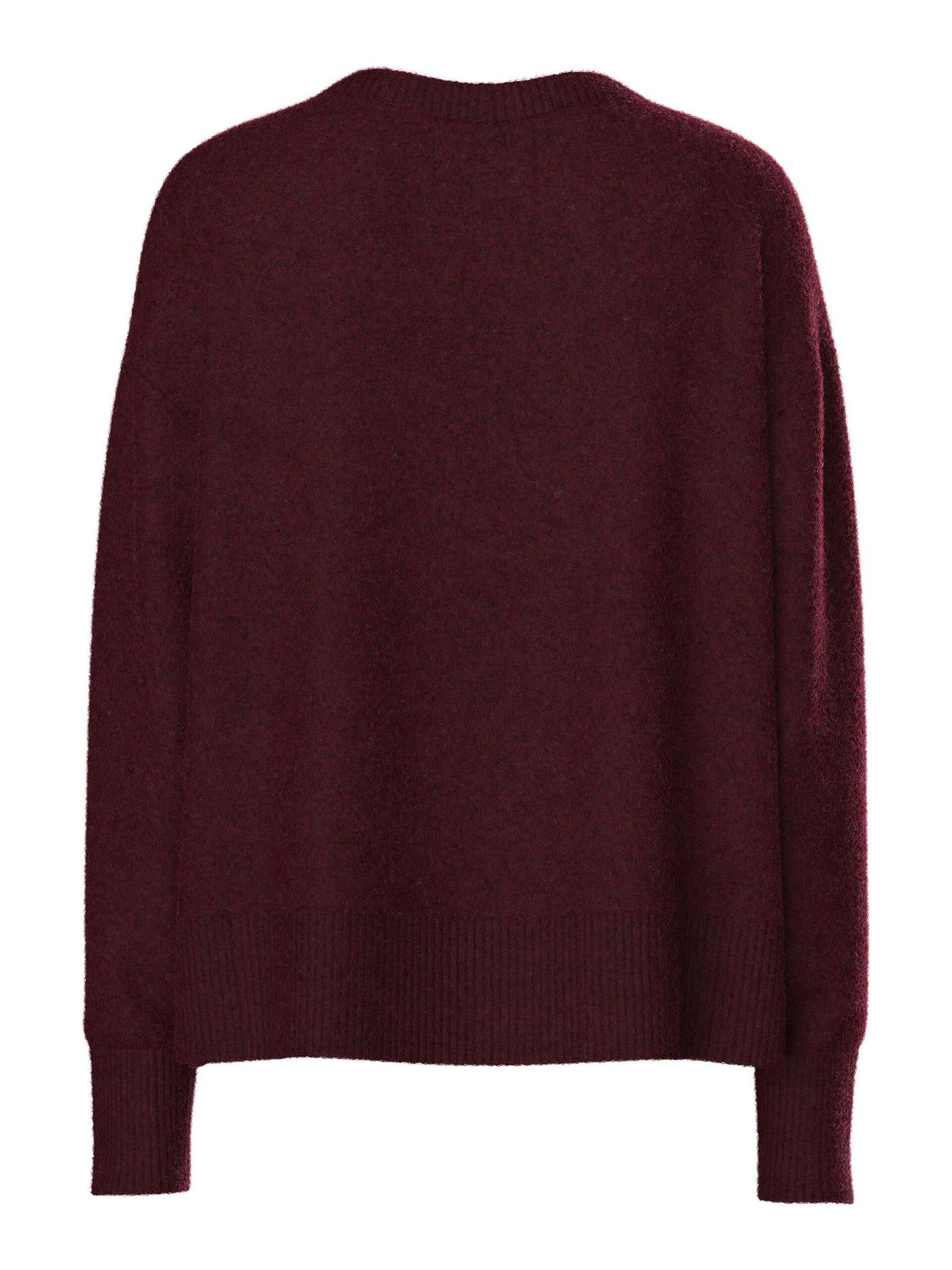 PcMalou O-Neck Knit Tawny Port