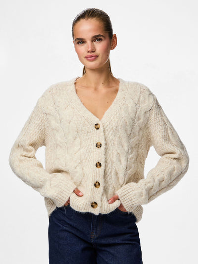 PcNina Cardigan  Birch