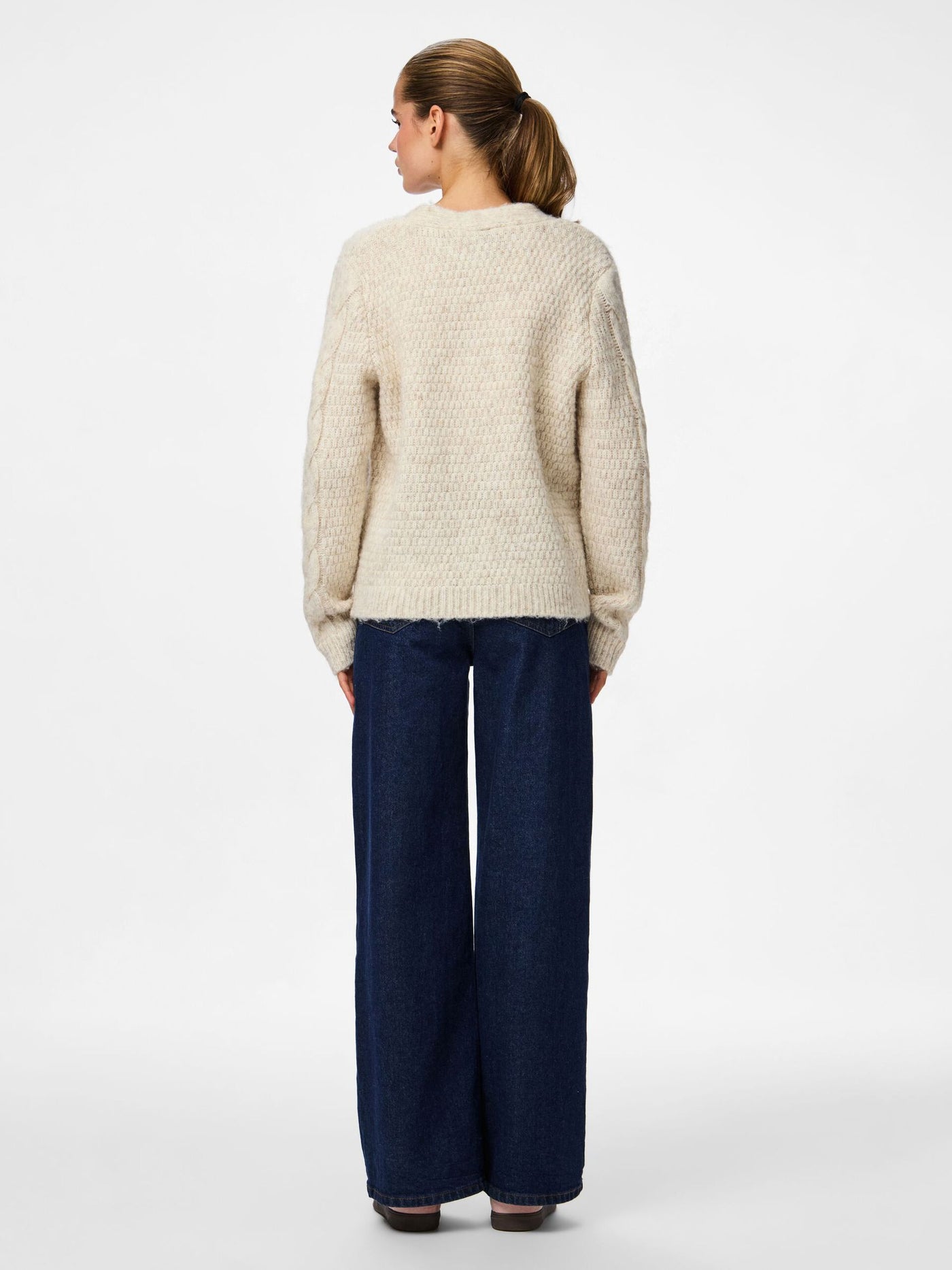PcNina Cardigan  Birch