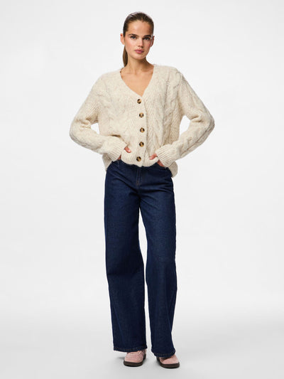 PcNina Cardigan  Birch