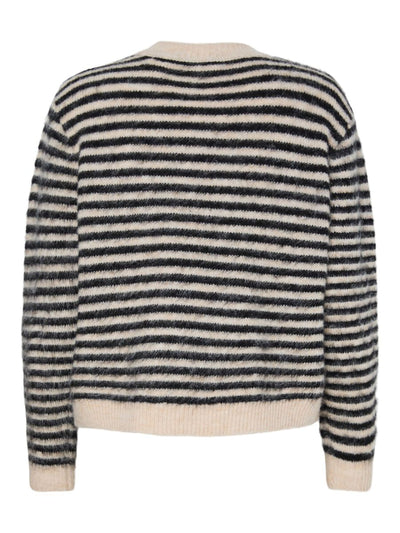 PcJada Knit Black Stripes J'adore