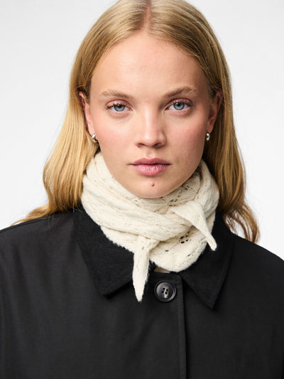 PcJoelle Scarf Whitecap Grey